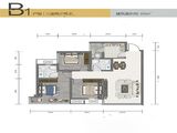 阳光上和赋_3室2厅2卫 建面82平米