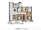 鹏欣尚誉_3室2厅2卫 建面115平米