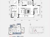 北投观江博园_4室2厅2卫 建面127平米