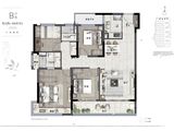 阳光城瑞俊凤临溪岸_4室2厅2卫 建面125平米
