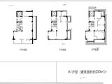 蓝城南门小团月庐_4室3厅4卫 建面250平米