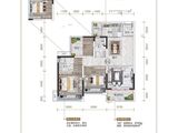 御景豪园_3室2厅2卫 建面91平米