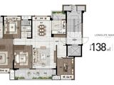 天璞_4室2厅2卫 建面138平米