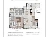 龙湖天宸原著花园_3室2厅2卫 建面147平米