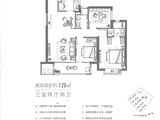 富力山_3室2厅2卫 建面128平米