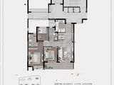 绿城锦上月鸣_3室2厅2卫 建面99平米