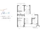 时光铂悦_3室2厅2卫 建面123平米