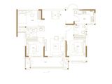 建业江山赋_3室2厅2卫 建面112平米