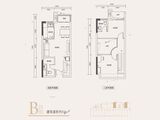 TOP远洋壹品_2室2厅2卫 建面44平米