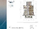 融创钻石海湾_2室2厅1卫 建面70平米