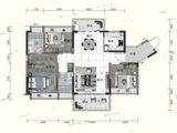 国鼎名筑华府_3室2厅2卫 建面109平米