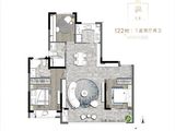 美的新希望昆仑一品_3室2厅2卫 建面122平米