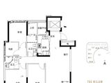 绿城柳岸晓风_4室2厅2卫 建面127平米