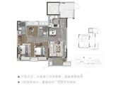 恒尊中梁潮悦名邸_3室2厅2卫 建面89平米
