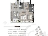 绿城凌波秋月园_3室2厅2卫 建面100平米