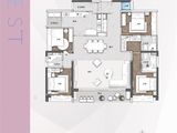 中洲紫轩_5室2厅3卫 建面158平米