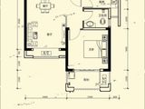 金霞美墅兰庭_1室1厅1卫 建面54平米