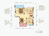 城市花园三期（御桂园）_3室2厅1卫 建面96平米