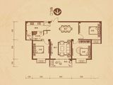 佳信凯旋城_3室2厅1卫 建面112平米