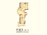 万嘉山海里_2室2厅1卫 建面81平米