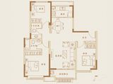 新城香溢紫郡_3室2厅2卫 建面111平米