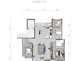 保利天禧_3室2厅2卫 建面143平米
