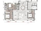 海棠悦府_3室2厅2卫 建面143平米