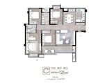 建发缦云_4室2厅2卫 建面125平米