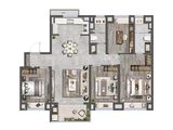 安联虹悦_3室2厅2卫 建面133平米