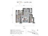 龙湖光年_3室2厅2卫 建面125平米