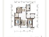 国投和园_3室2厅1卫 建面109平米