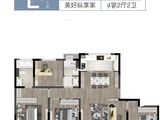 悦达玲珑湾_4室2厅2卫 建面138平米
