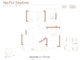 招商中海置地璟园_4室2厅2卫 建面128平米