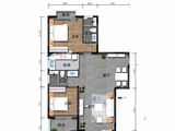悦溪山庄_2室2厅1卫 建面111平米