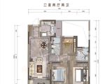 滨江南城明月苑_3室2厅2卫 建面99平米