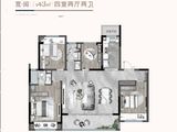 熙和樾庭_4室2厅2卫 建面143平米