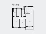 中企誉品银湖湾_3室2厅2卫 建面98平米