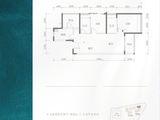 天泽玉河府_2室2厅2卫 建面89平米