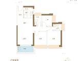 创城云璞_3室2厅2卫 建面89平米