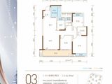 潭房北宸之光_3室2厅2卫 建面116平米