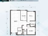 慧远美林郡_E1户型 建面130平米