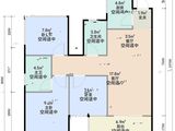 财富名门御江府_3室2厅2卫 建面86平米