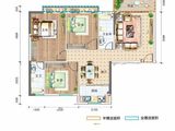 雷州凯悦华府_3室2厅2卫 建面100平米