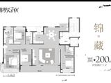 兆地锦绣春秋_4室2厅3卫 建面200平米